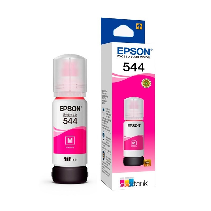 Botella de tinta Epson magenta (T544320) p/L1110/L3110/L3150