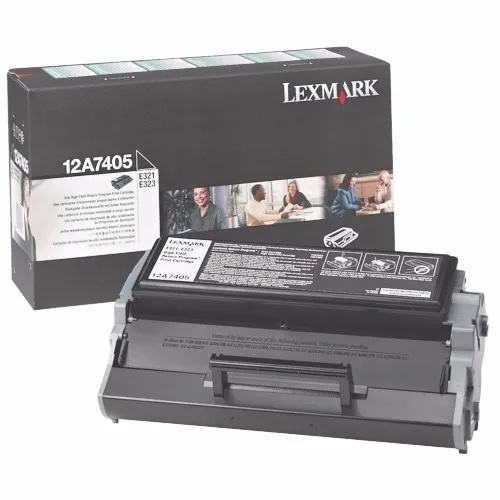 Toner Lexmark Negro (12A7405) p/E321/E323