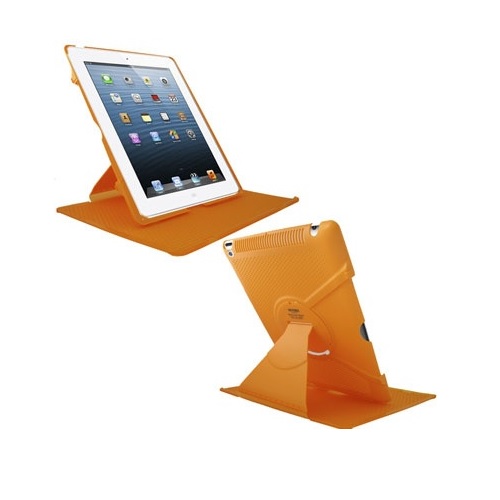 Protector p/iPad2 Genius Cover Stand Naranja UG-PA1101