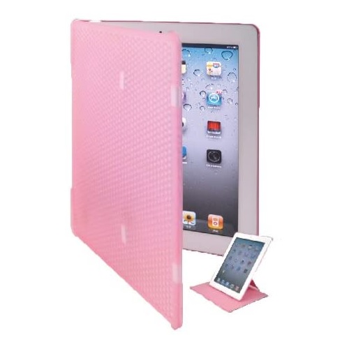Protector p/iPad2 Genius Cover Stand Rosa UG-PA1101