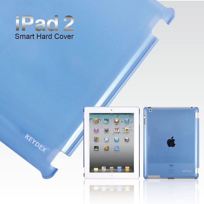 Protector p/iPad2 Samrt Hard Cover Azul UG-PA1110