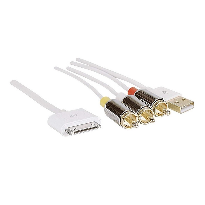 Cable AV a USB p/iPod, iPhone o iPad Manhattan (393713)