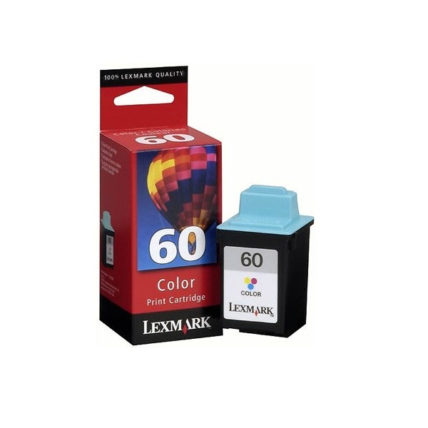 Cartucho de tinta Lexmark Tricolor No. 60 (17G0060) p/Z12/Z2