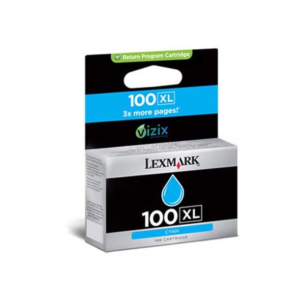 Cartucho de tinta Lexmark Cyan No. 100XL Pro205/705/805/S505