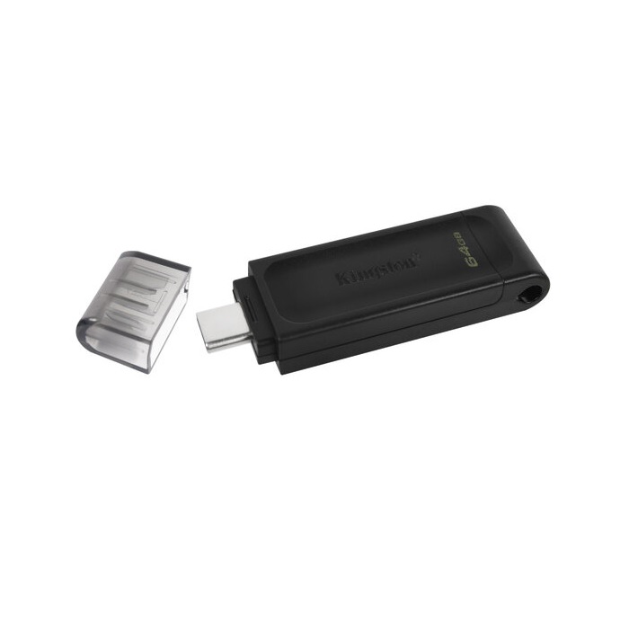 Memoria flash 64gb USB 3.2 Tipo C Kingston DataTraveler 70 N