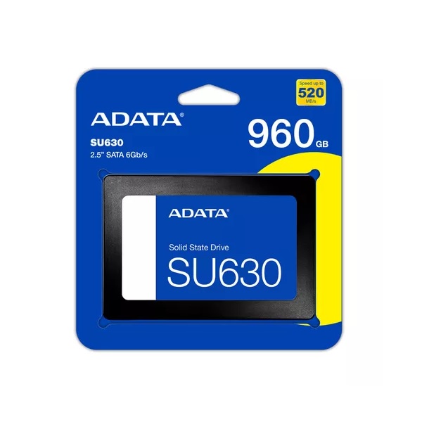 SSD 960gb Adata 2.5" SATA 6.0Gbps SU630 (ASU630SS-960GQ-R)
