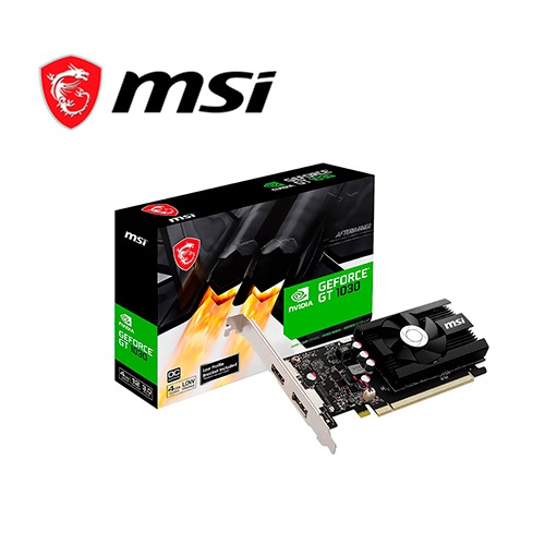Tarjeta de Video MSI Geforce GT1030 4gbDDR4 HDMI/DisplayPort