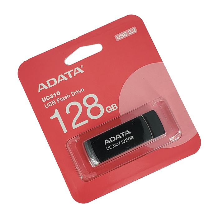Memoria flash 128gb USB 3.2 Adata UC310 negra