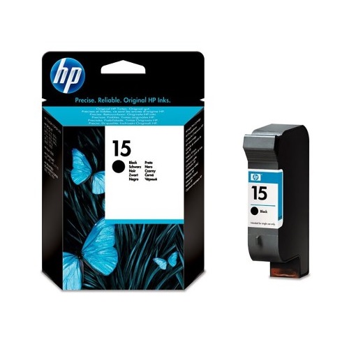 Cartucho de tinta HP Negro No. 15 (C6615DL) p/810c/825c/840c