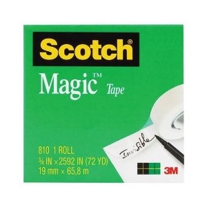 Cinta magica Scotch 810 3M (19mm x 65.8mts)