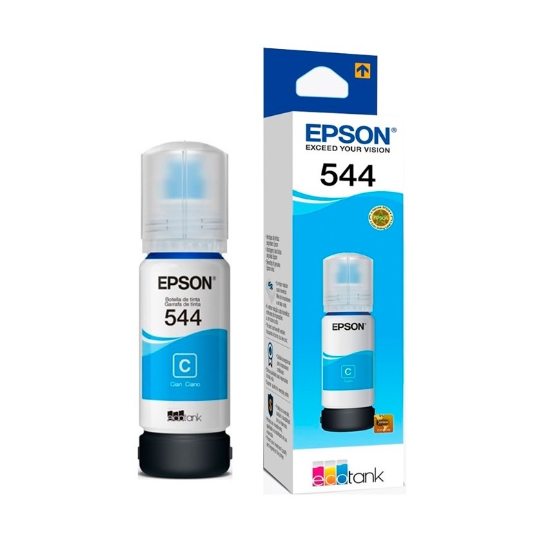Botella de tinta Epson cyan (T544220) p/L1110/L3110/L3150/L5