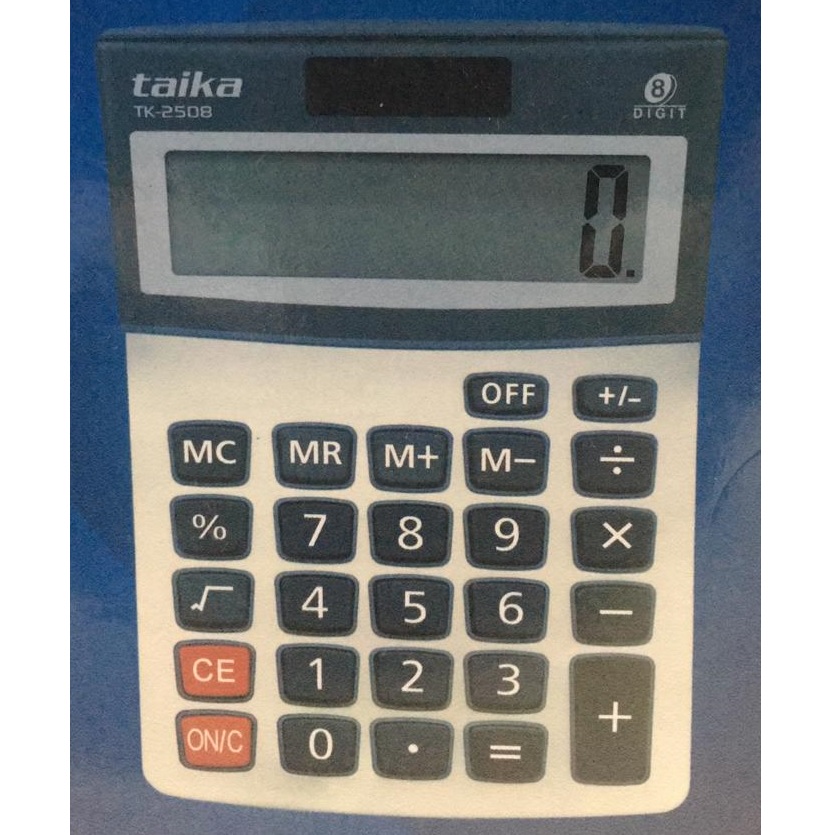 Calculadora de escritorio 8 digitos Taika (TK-2508)